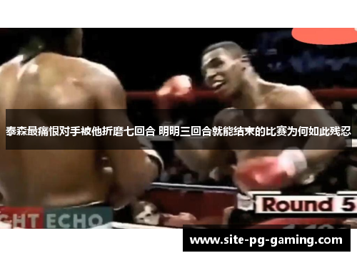 泰森最痛恨对手被他折磨七回合 明明三回合就能结束的比赛为何如此残忍
